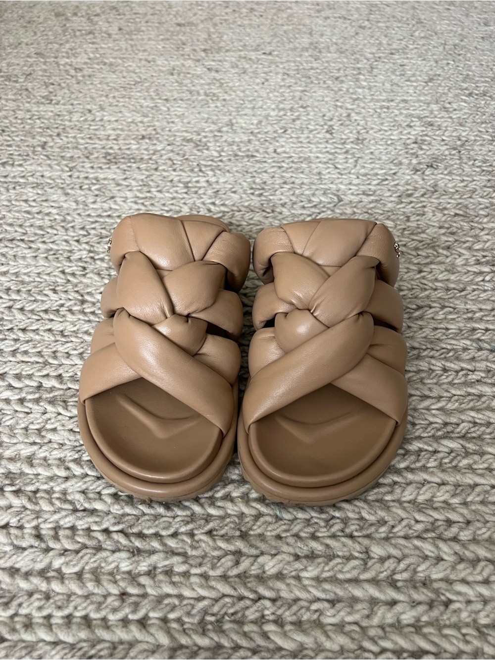 Authentic Jimmy Choo Kes Leather Sandals size 36